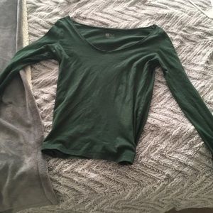 Long Sleeve Off The Shoulder Top